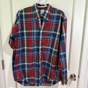 Brooks Brothers Regent Plaid Button-Down Shirt - USA Made - Size‎ L